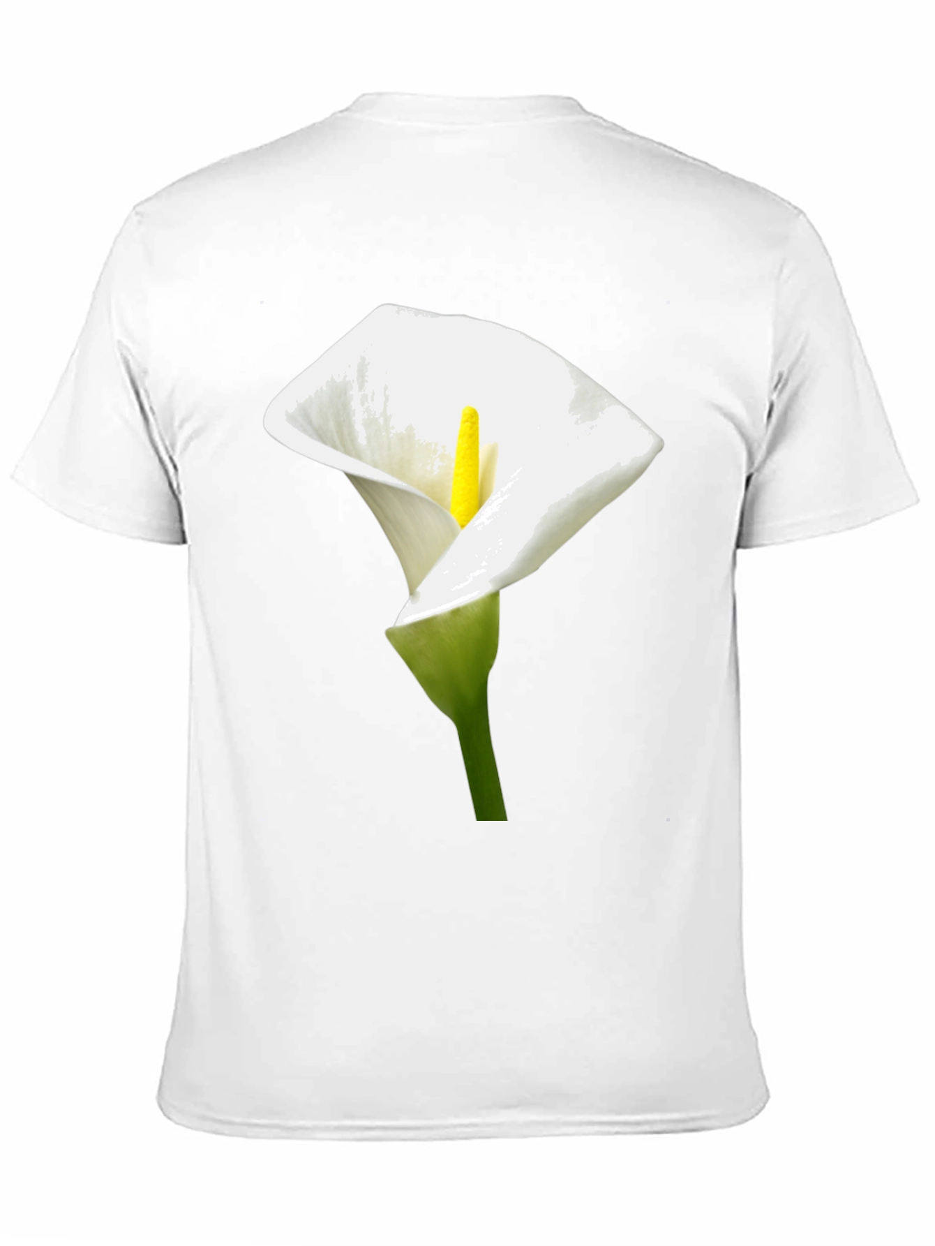 Calla Lily Graphic Tee - Elegant Floral Design