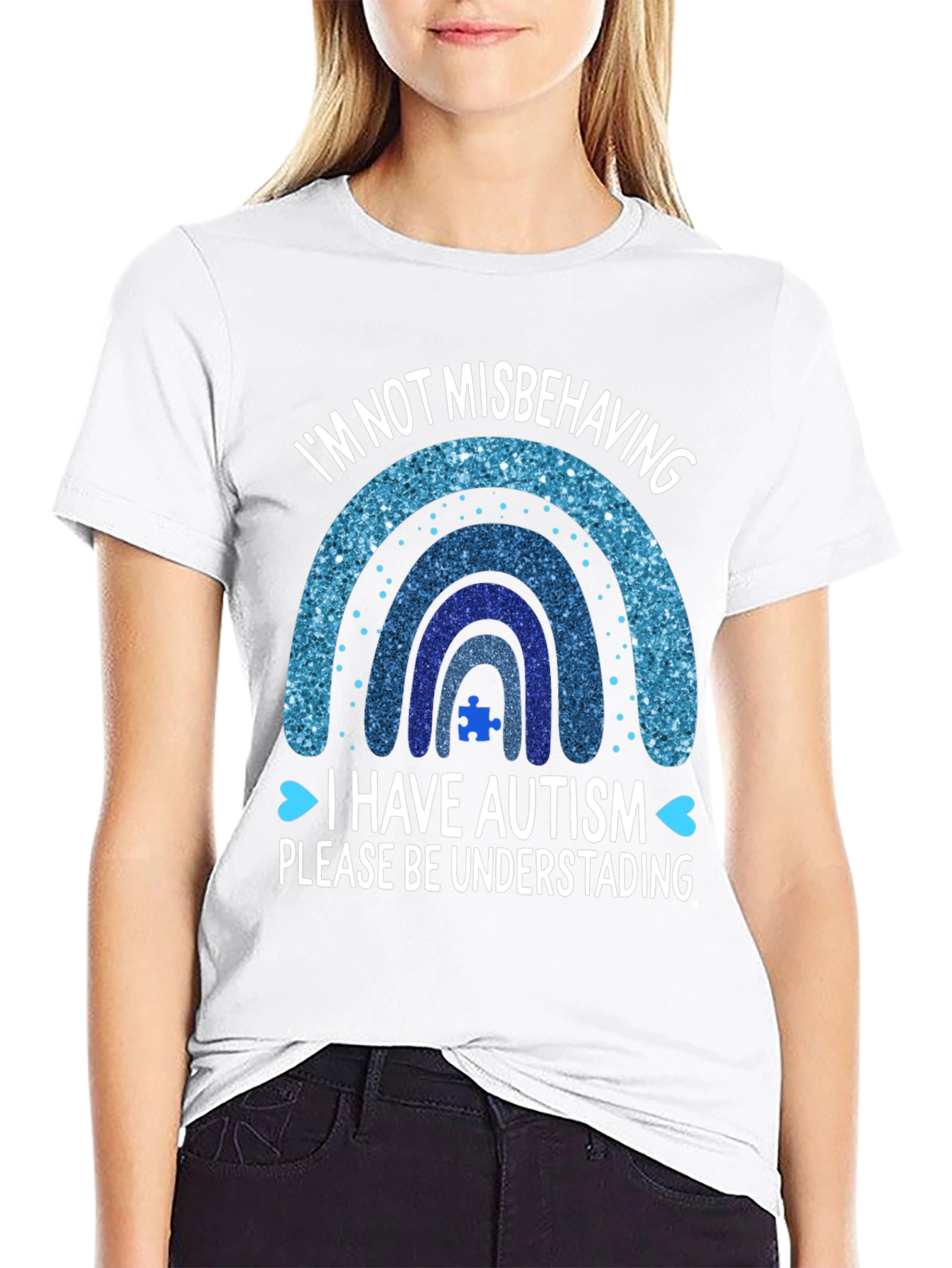 Autism Awareness Rainbow T-Shirt