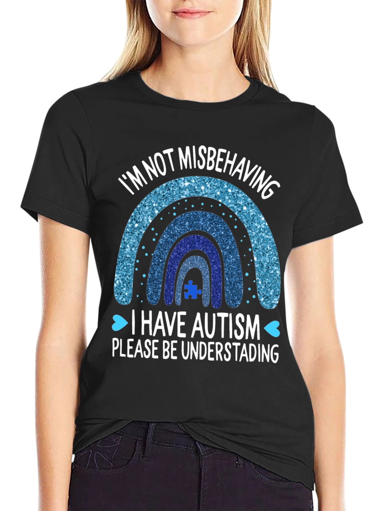 Autism Awareness Rainbow T-Shirt