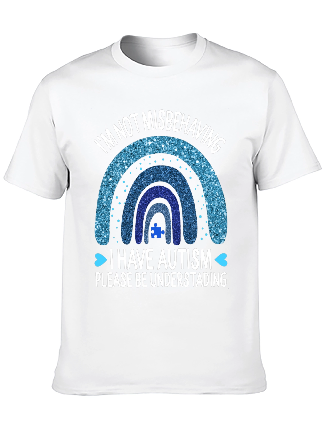 Autism Awareness Rainbow T-Shirt