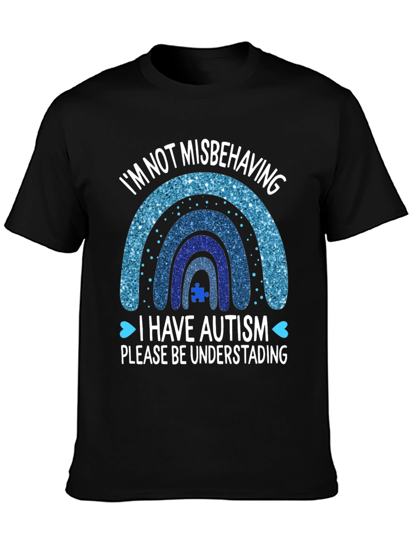 Autism Awareness Rainbow T-Shirt