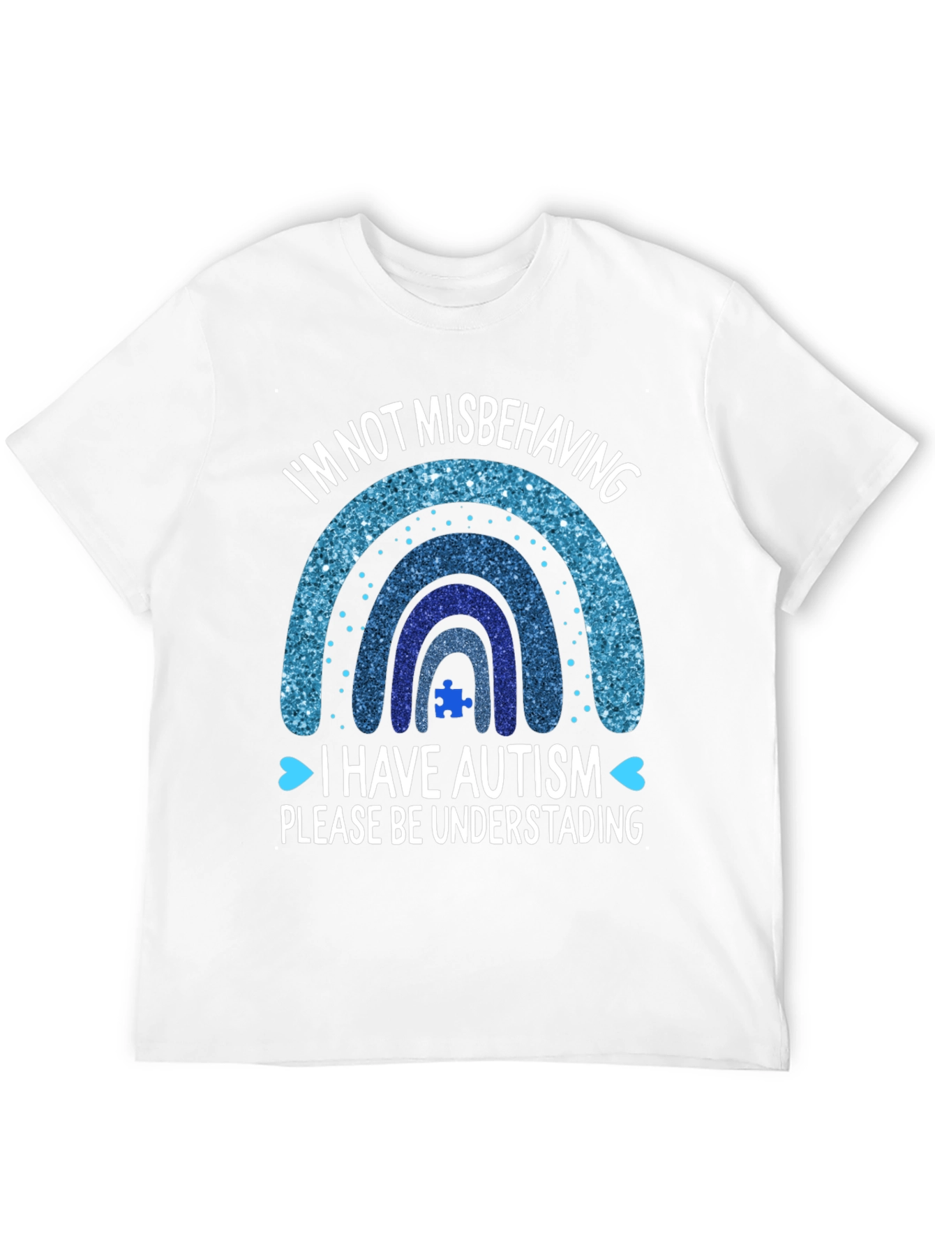 Autism Awareness Rainbow T-Shirt