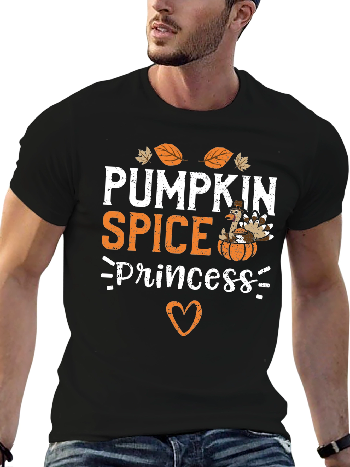 Pumpkin Spice Princess Thanksgiving T-Shirt
