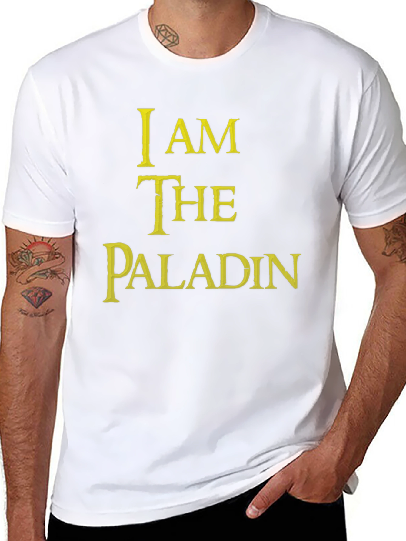I Am The Paladin T-Shirt - Gaming Fantasy Tee