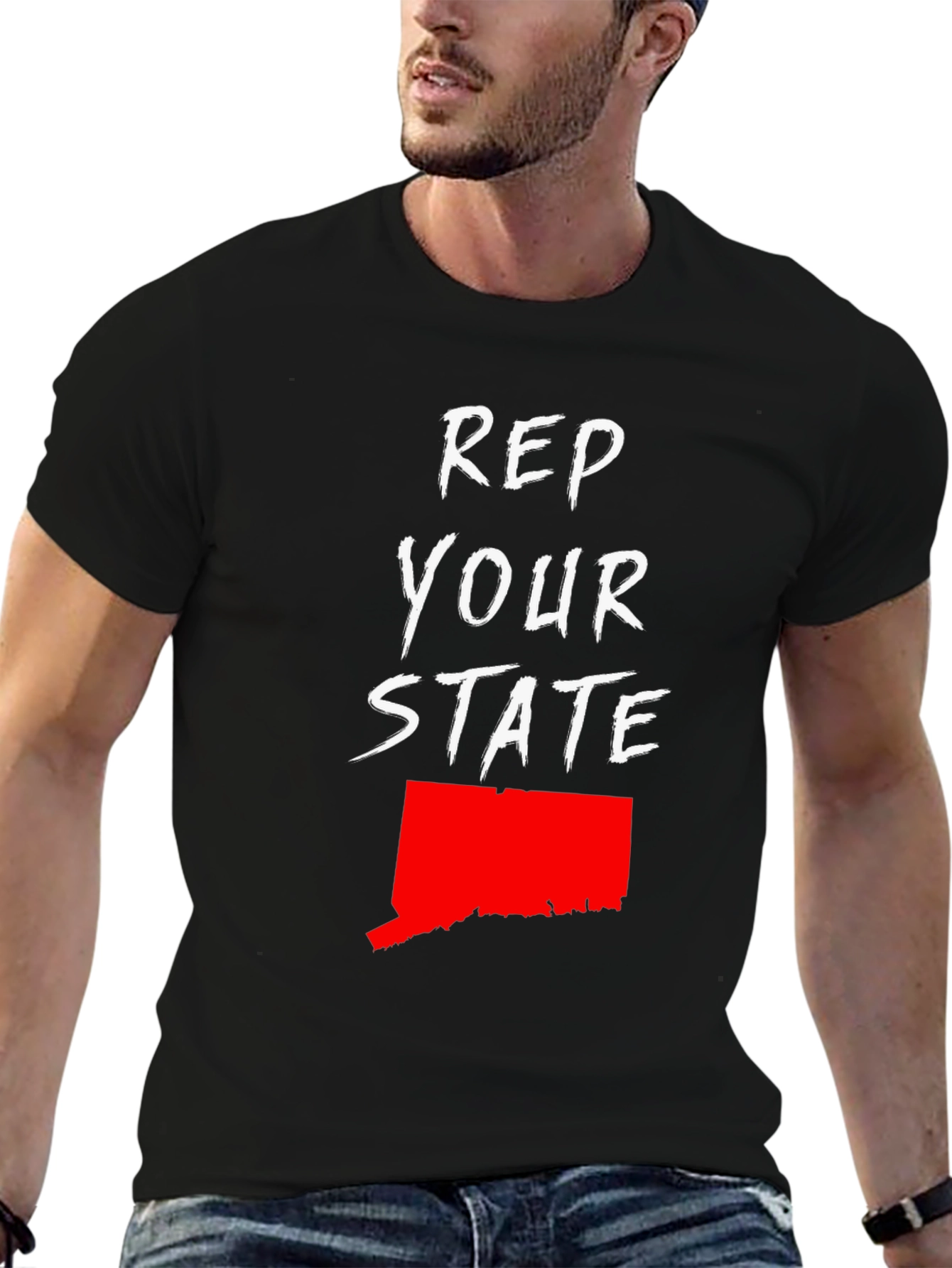 Rep Your State Graphic Tee - Connecticut Pride
