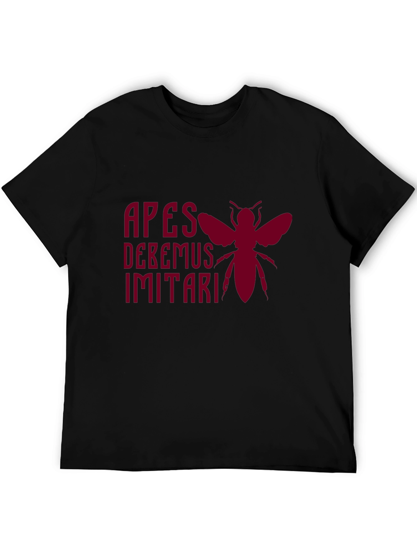Apes Debemus Imitari Bee Graphic T-Shirt