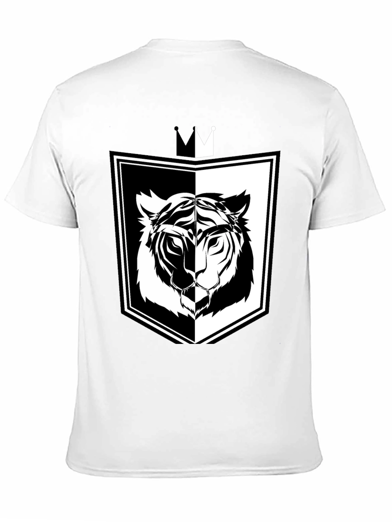 Tiger Shield Graphic Tee - Black