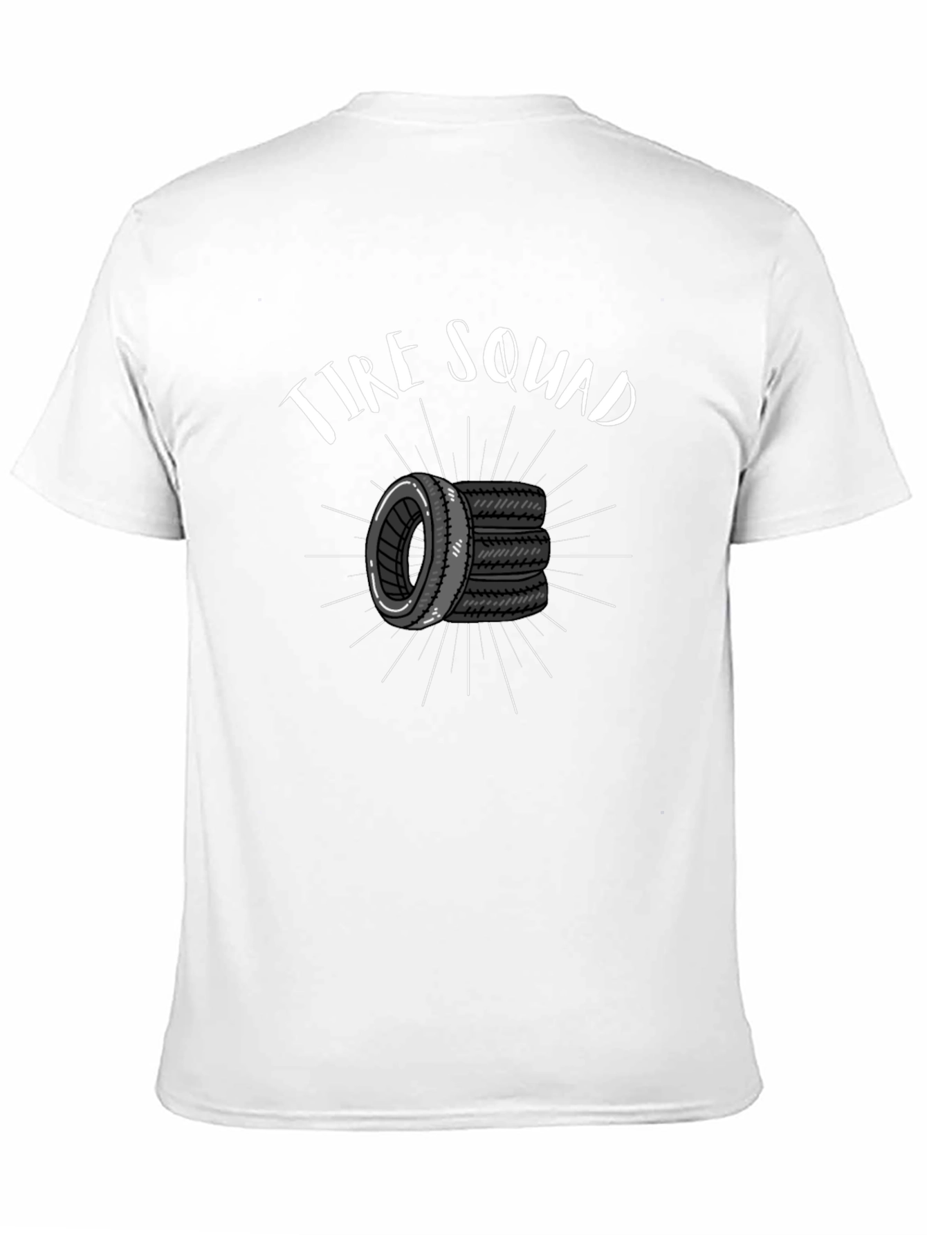 Tire Squad Graphic Tee - Mechanic Car Lover