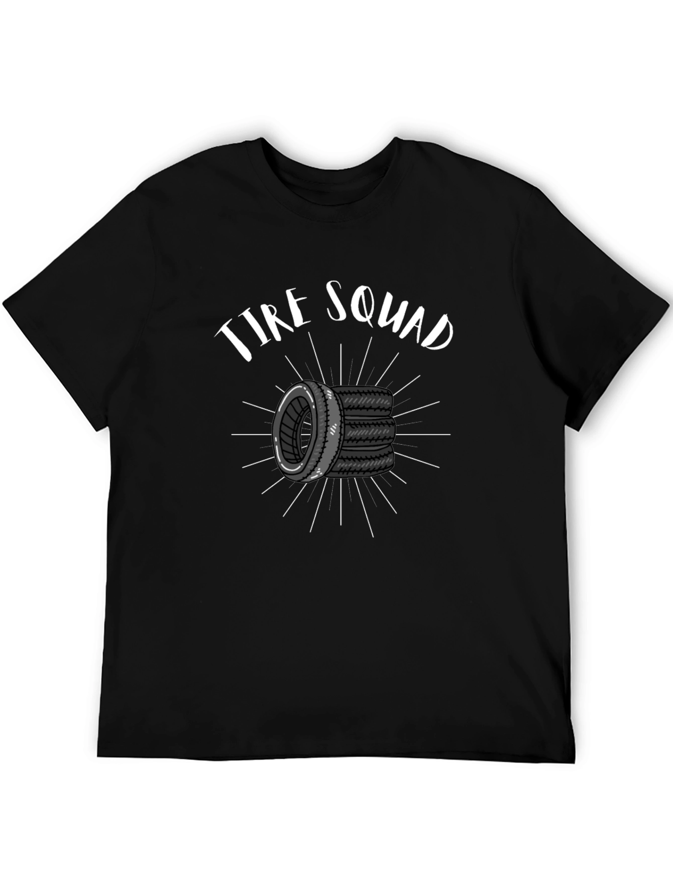 Tire Squad Graphic Tee - Mechanic Car Lover