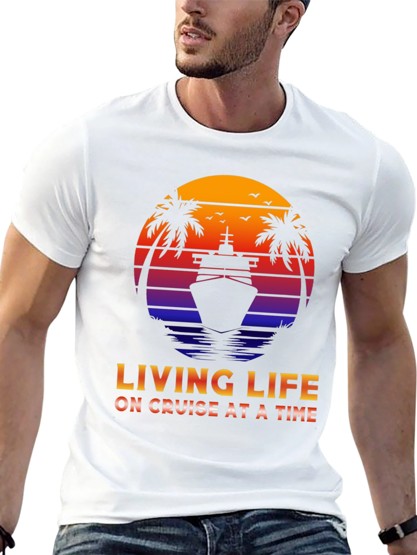 Living Life on Cruise at a Time T-Shirt