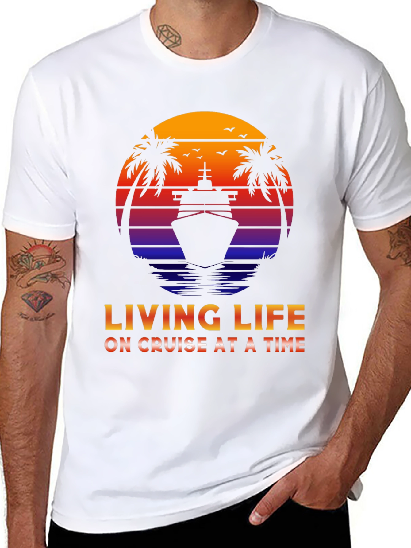 Living Life on Cruise at a Time T-Shirt