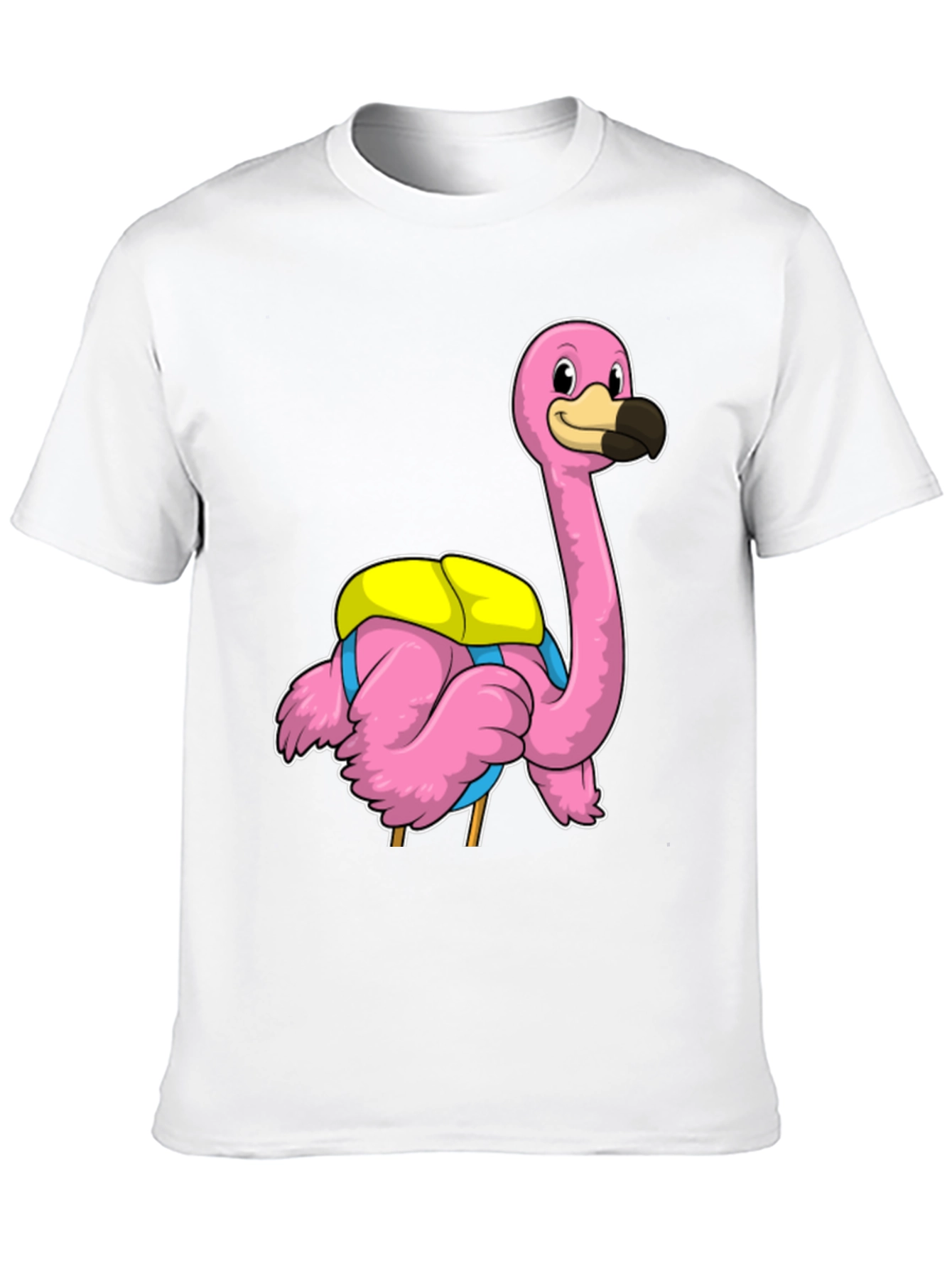 Funny Flamingo T-Shirt - Tropical Bird Tee