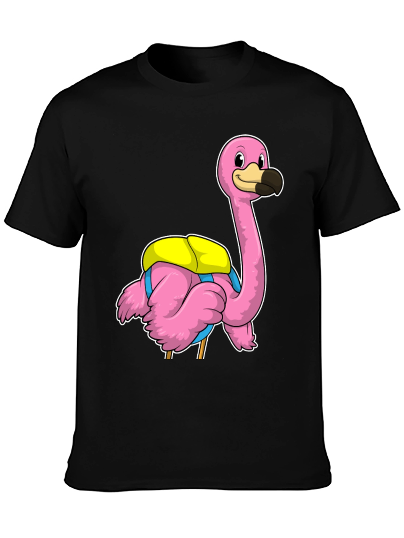 Funny Flamingo T-Shirt - Tropical Bird Tee