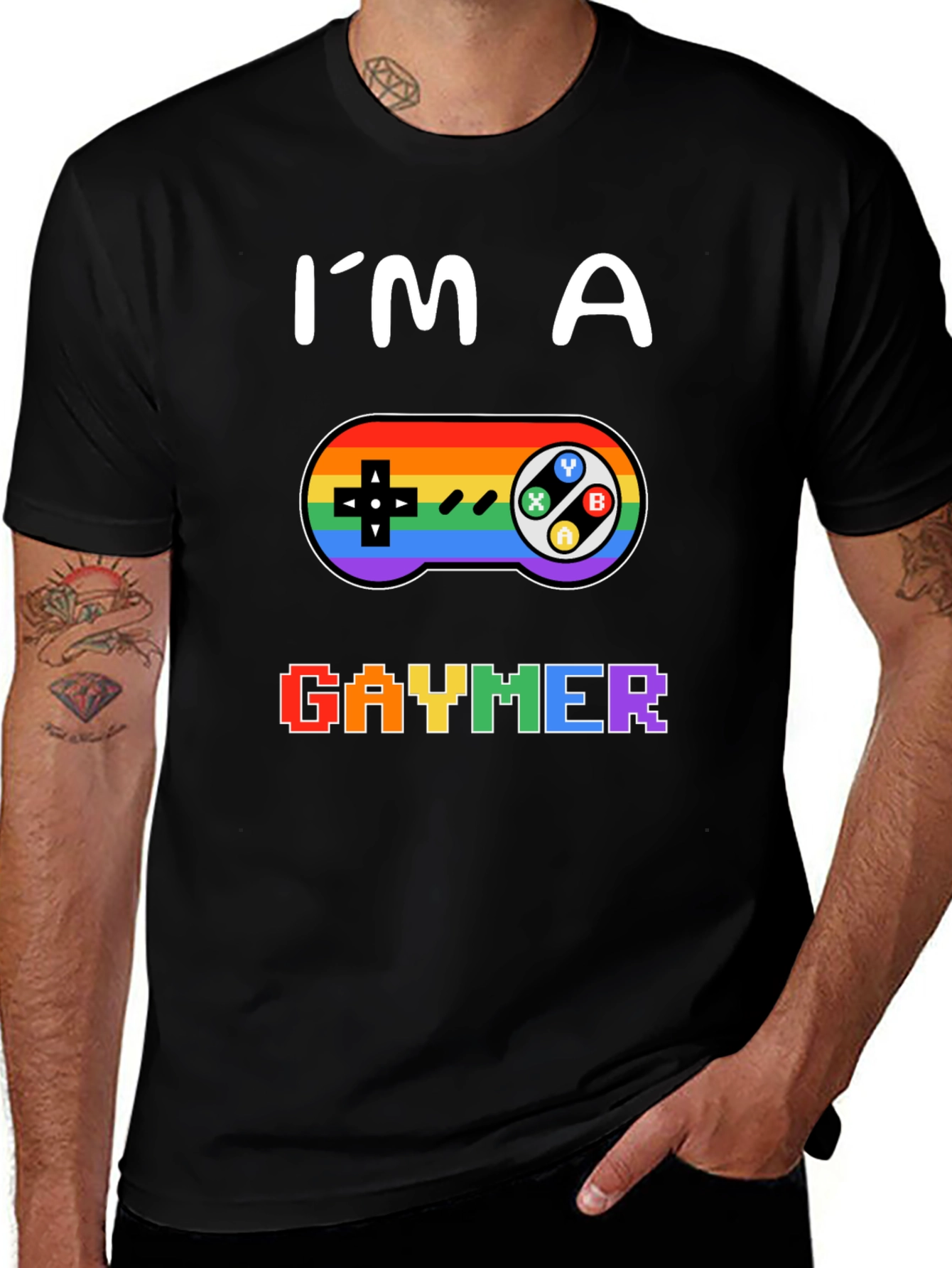 Gaymer T-Shirt - Pride LGBT Gamer Tee