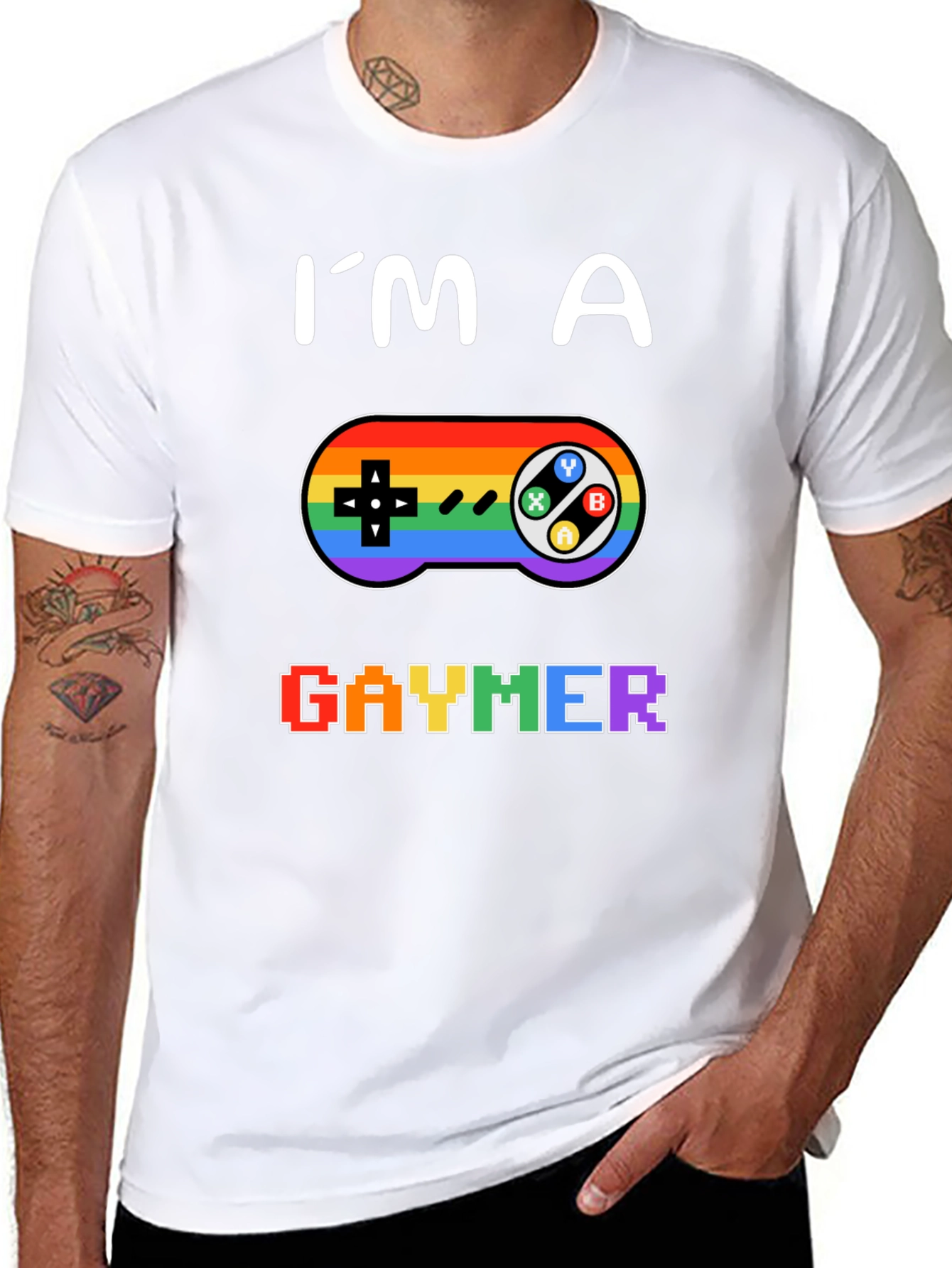 Gaymer T-Shirt - Pride LGBT Gamer Tee