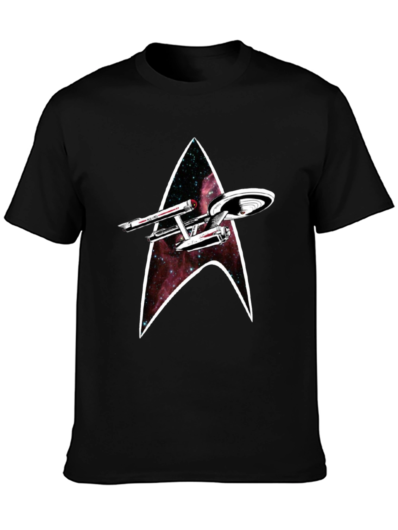 Star Trek Galaxy T-Shirt - Boldly Go!