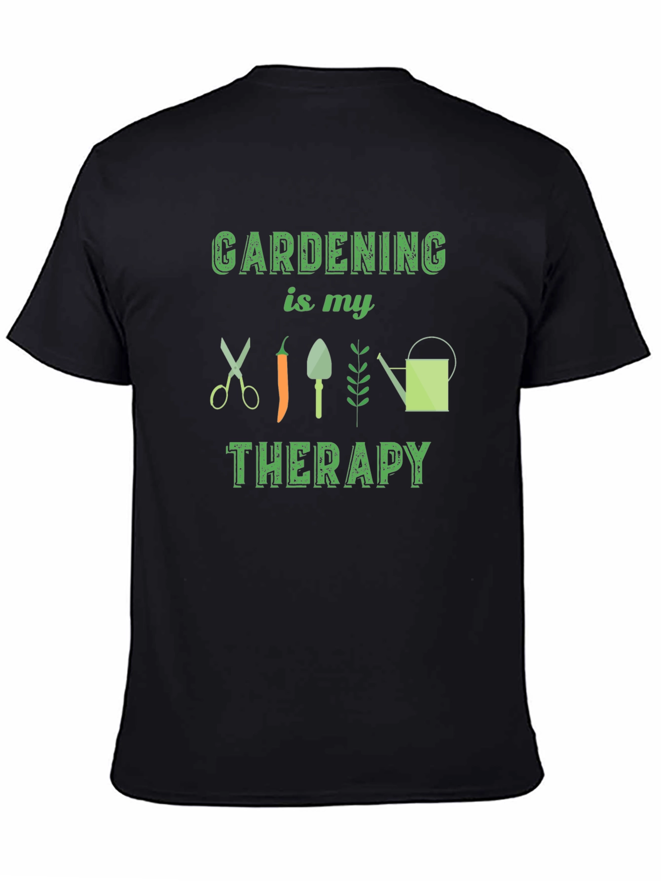 Gardening Therapy Graphic Tee - Soft Cotton Comfort