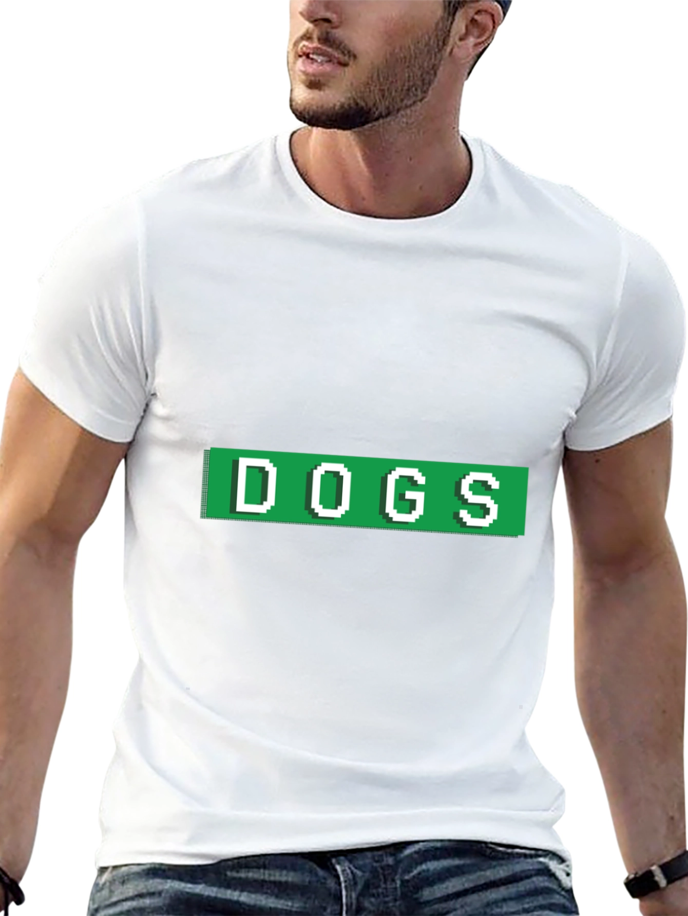 Pixel Dogs Tee - Retro Gaming Style