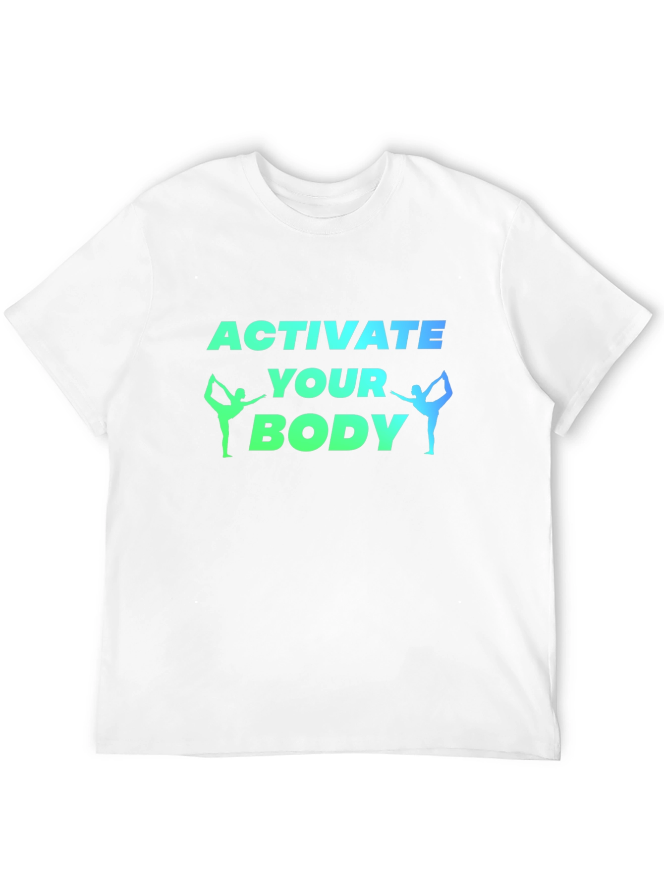 Activate Your Body Black Graphic Tee