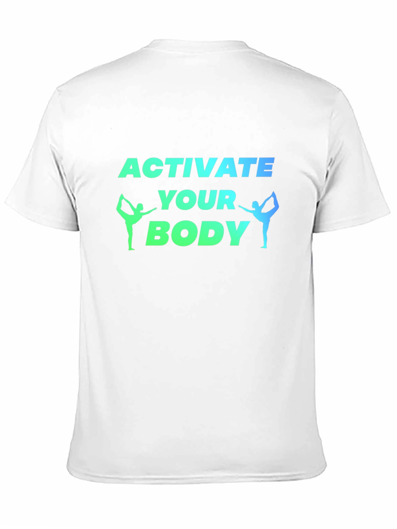 Activate Your Body Black Graphic Tee