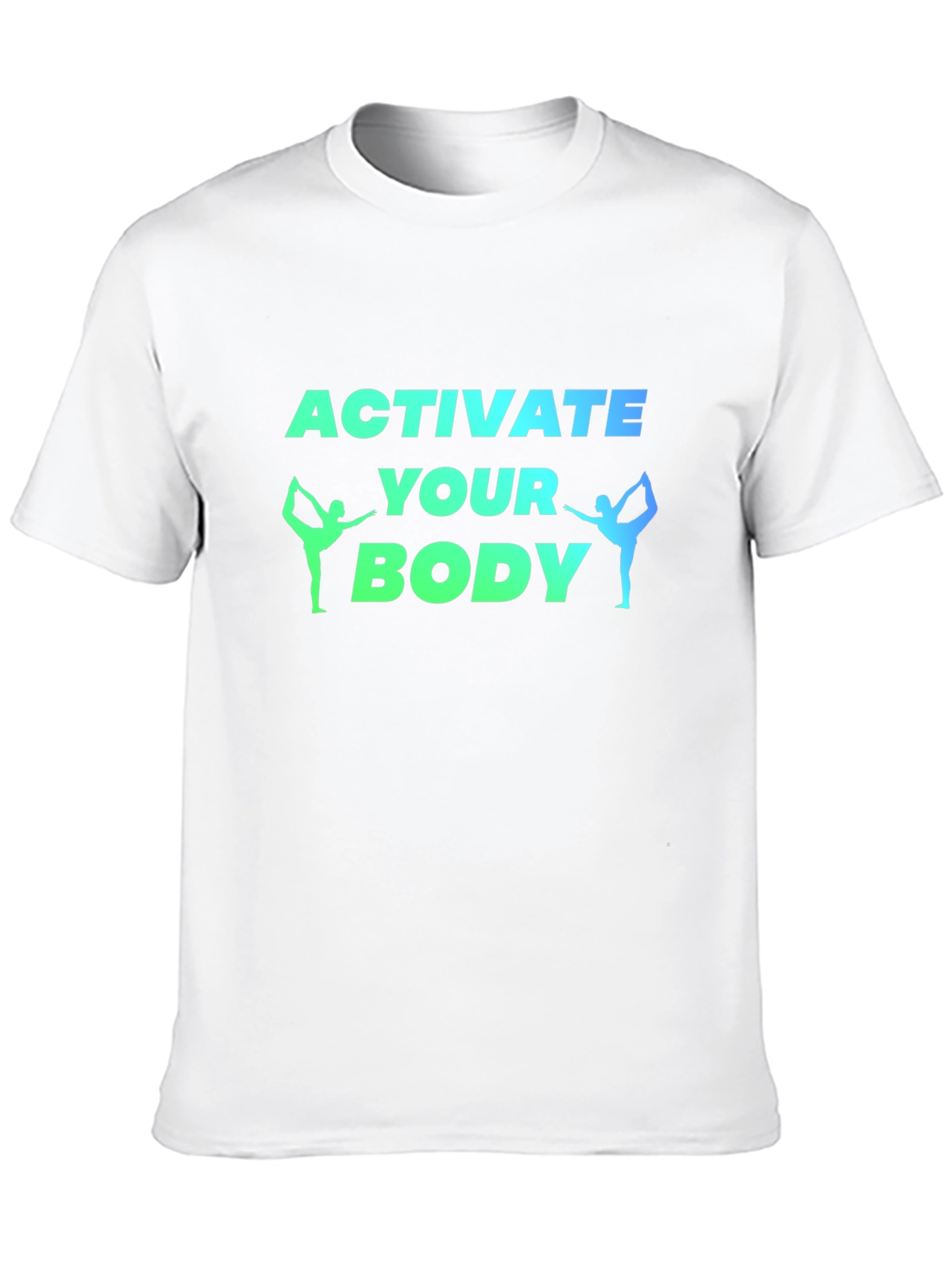 Activate Your Body Black Graphic Tee