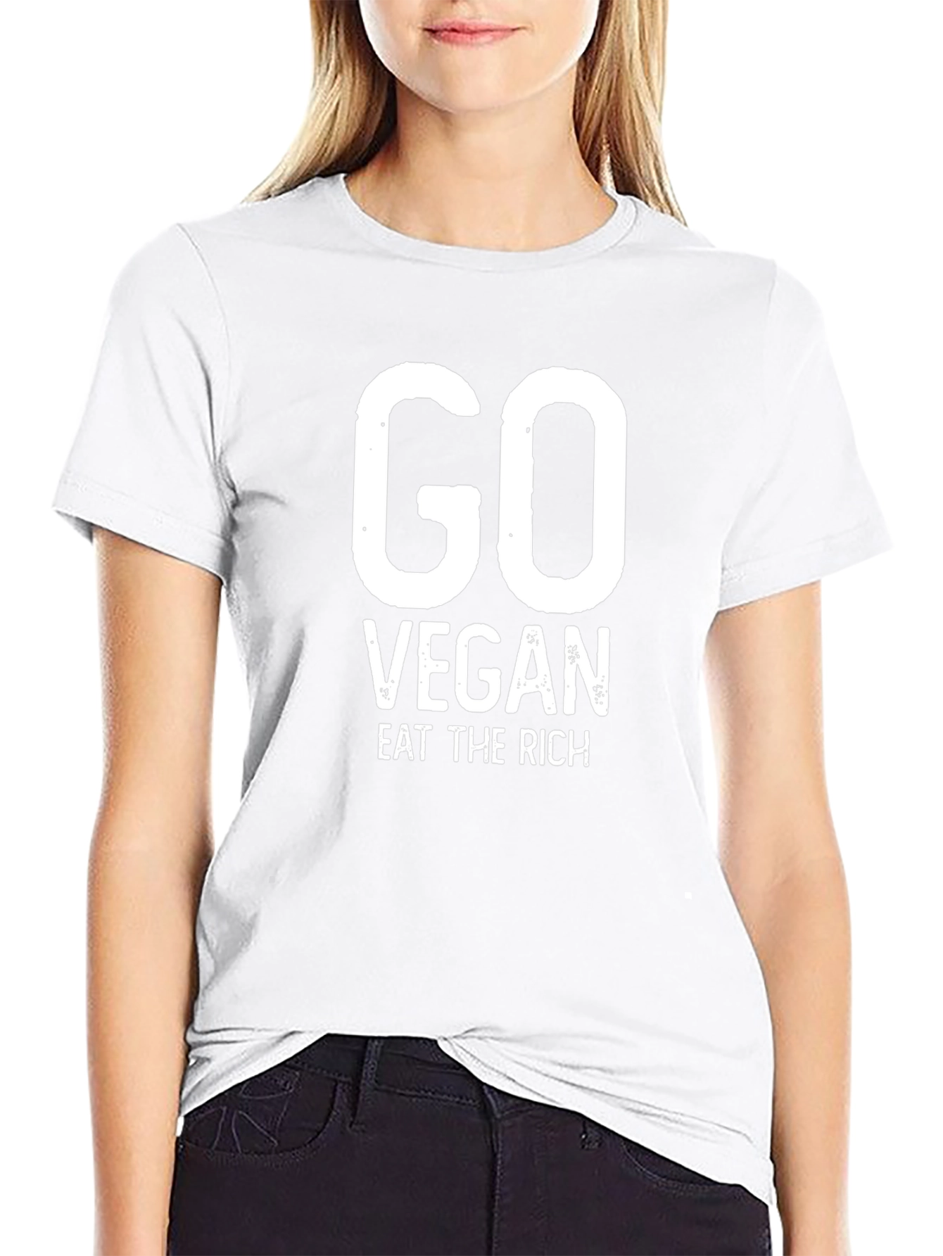 Go Vegan Eat The Rich T-Shirt