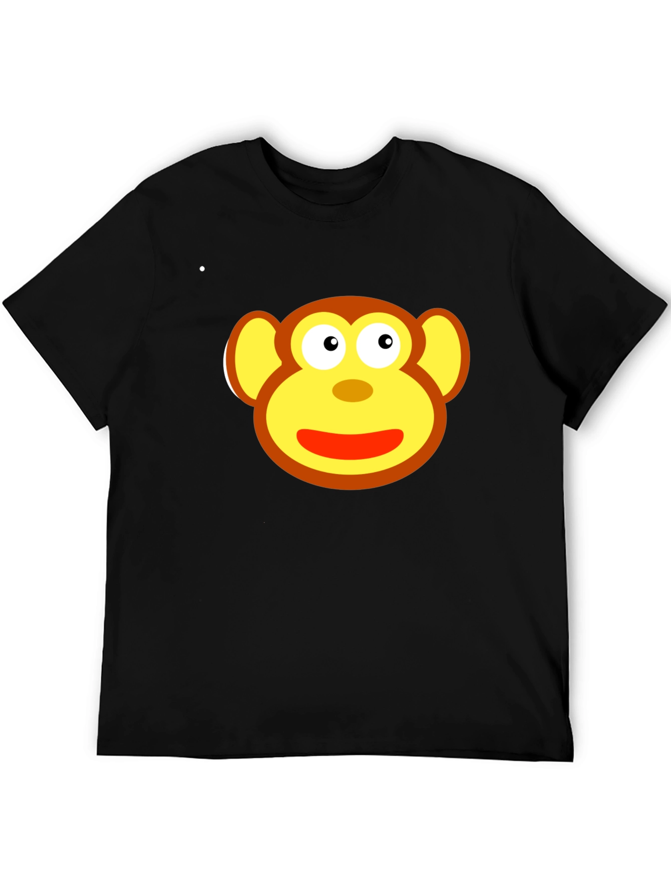 Monkey Face Graphic Tee - Fun & Playful Design