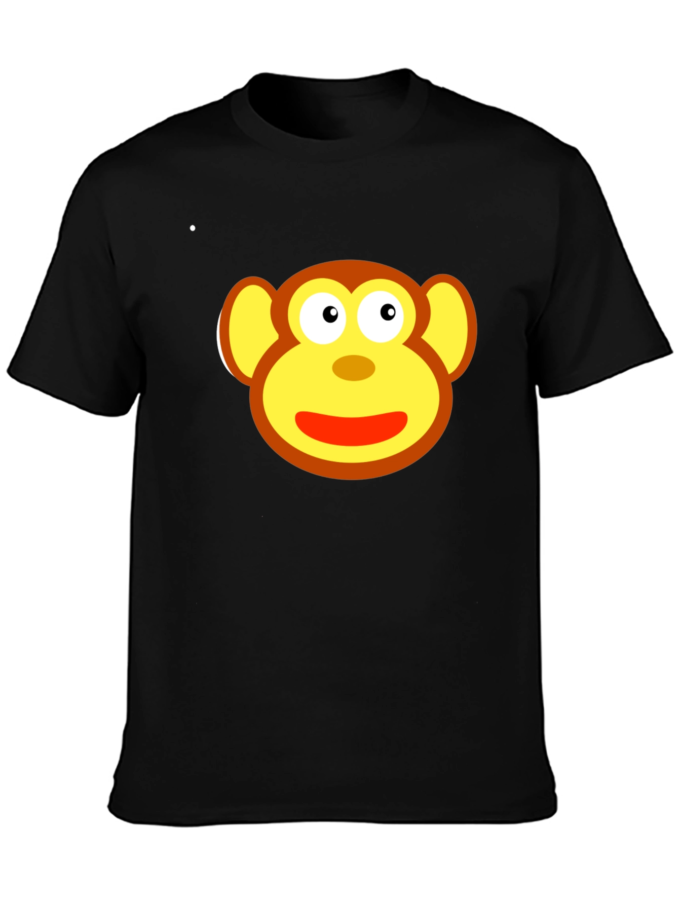 Monkey Face Graphic Tee - Fun & Playful Design