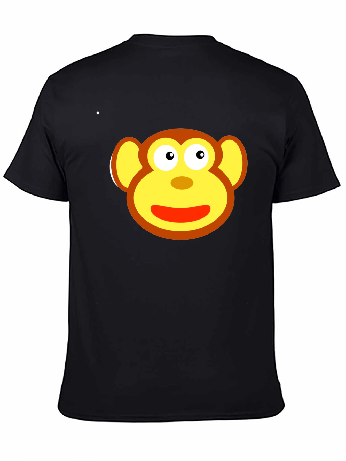 Monkey Face Graphic Tee - Fun & Playful Design