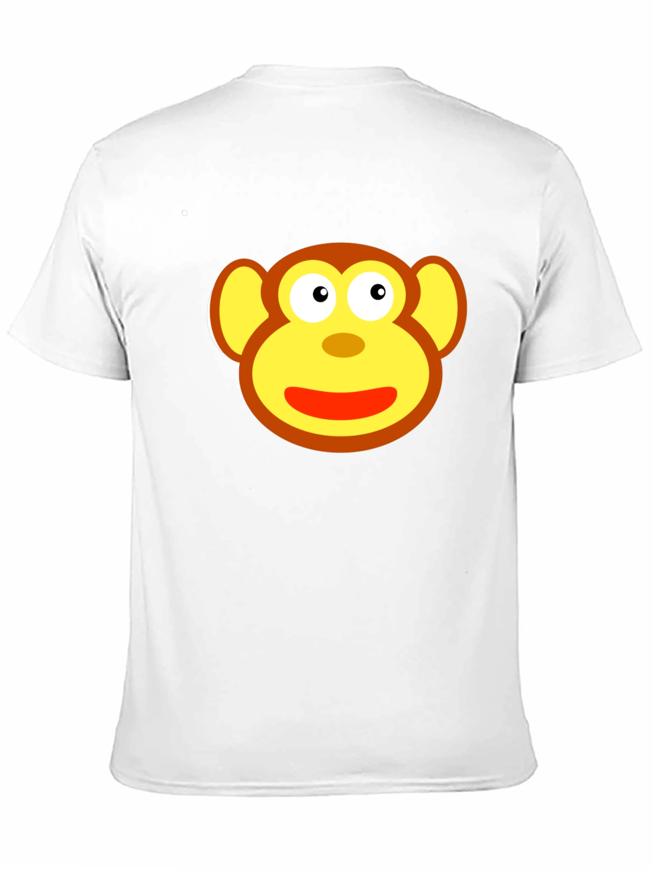 Monkey Face Graphic Tee - Fun & Playful Design