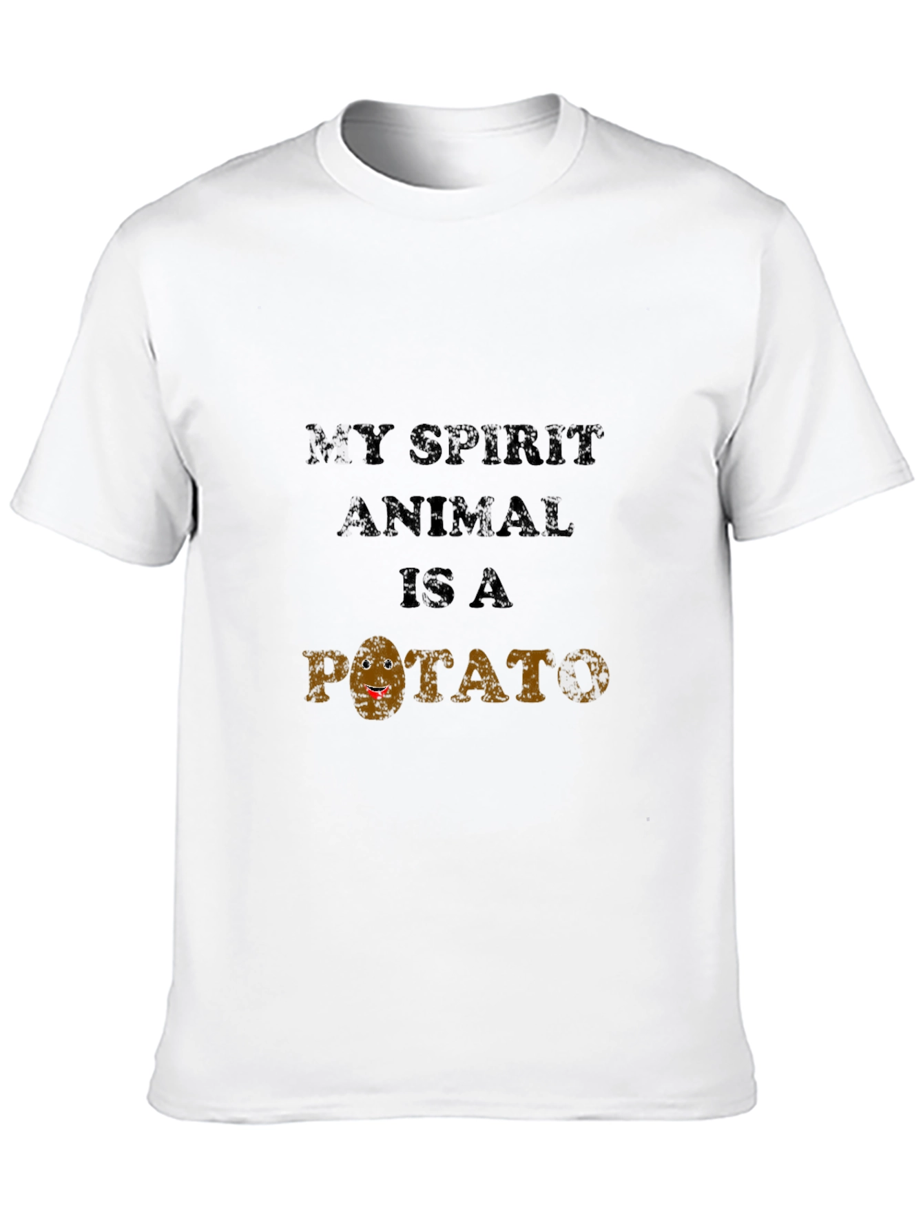 My Spirit Animal is a Potato Funny Graphic Tee