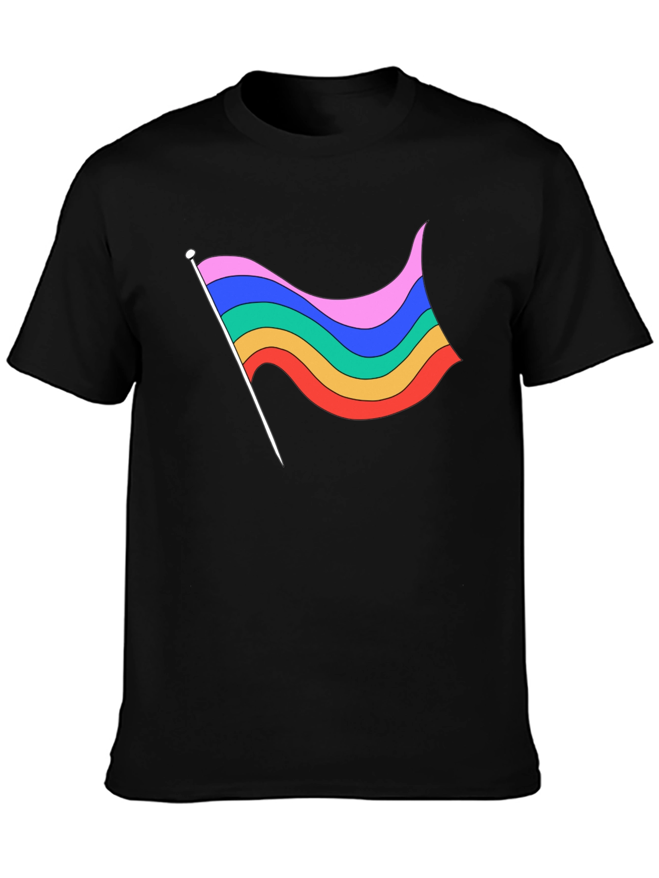 Retro Rainbow Flag T-Shirt - Pride Apparel
