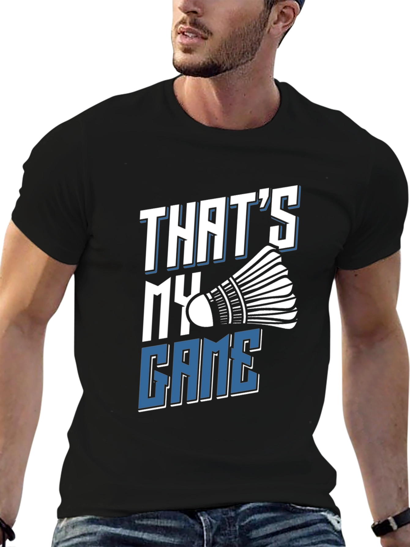 Thats My Game Badminton T-Shirt
