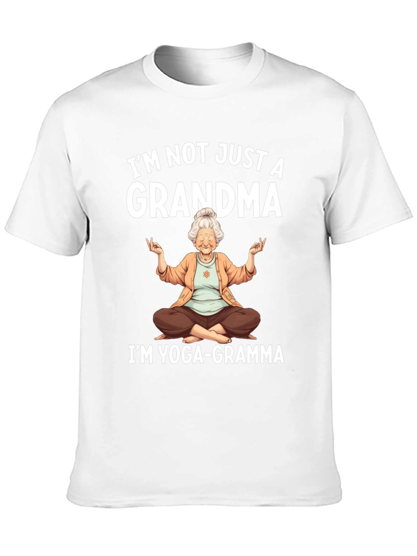 Yoga-Gramma T-Shirt - Grandma Yoga Lover