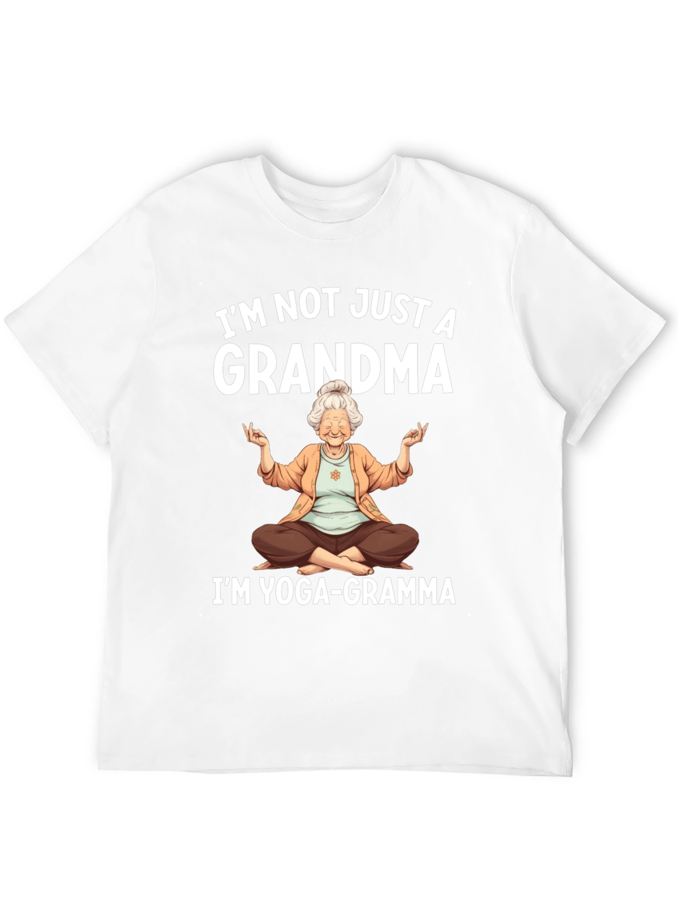 Yoga-Gramma T-Shirt - Grandma Yoga Lover