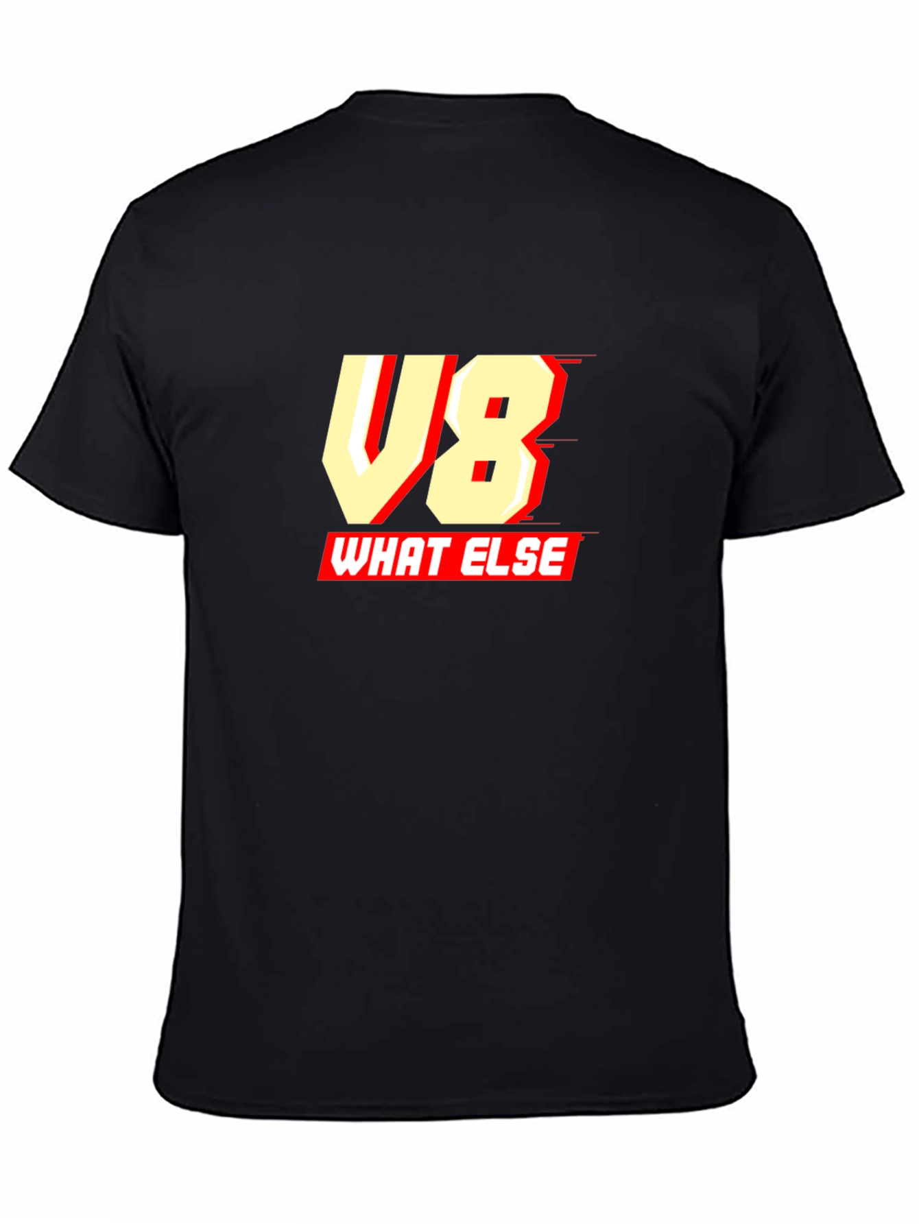 V8 What Else Graphic Tee - Black T-Shirt