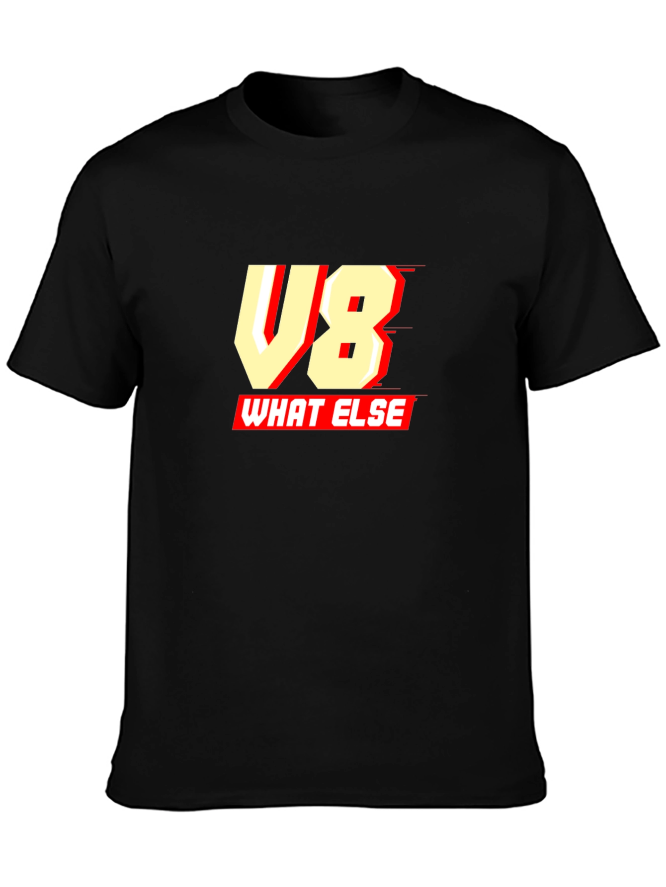 V8 What Else Graphic Tee - Black T-Shirt