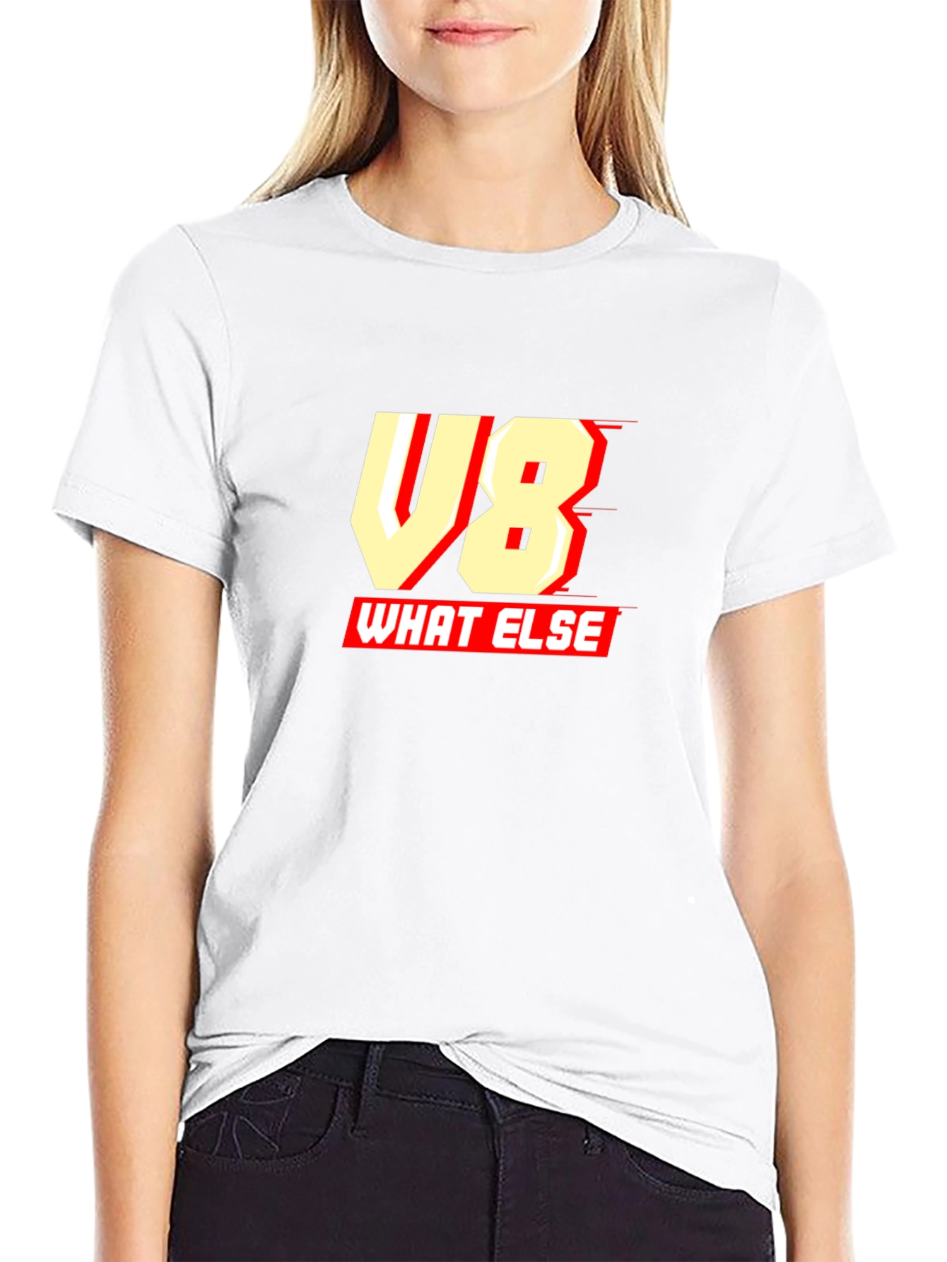 V8 What Else Graphic Tee - Black T-Shirt