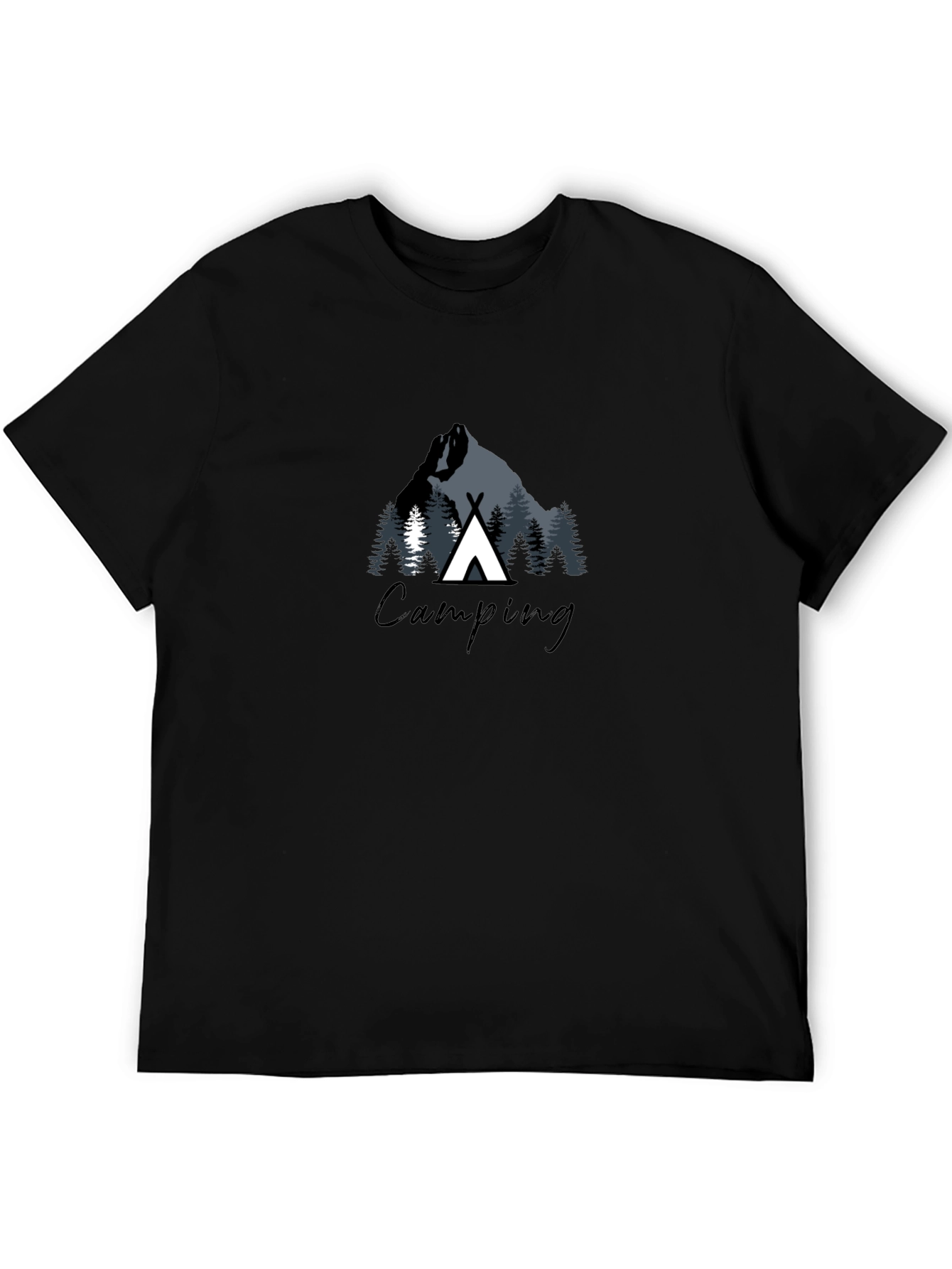 Camping Graphic Tee - Adventure Awaits!