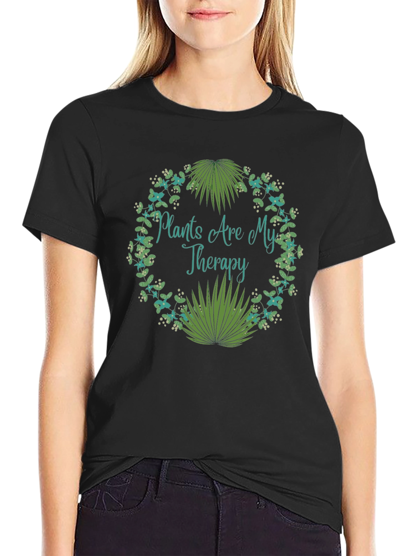Plants Are My Therapy T-Shirt - Nature Lover Tee