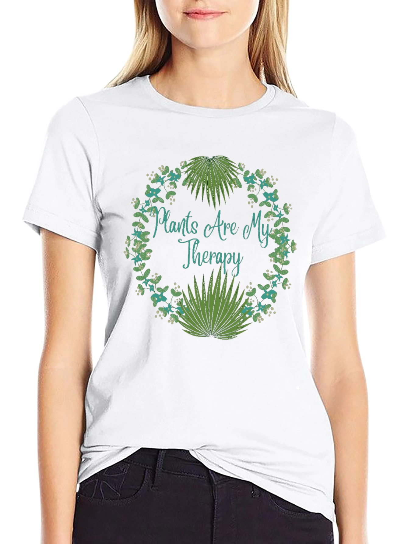 Plants Are My Therapy T-Shirt - Nature Lover Tee