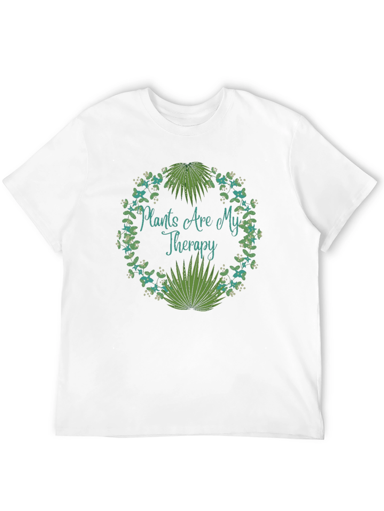 Plants Are My Therapy T-Shirt - Nature Lover Tee