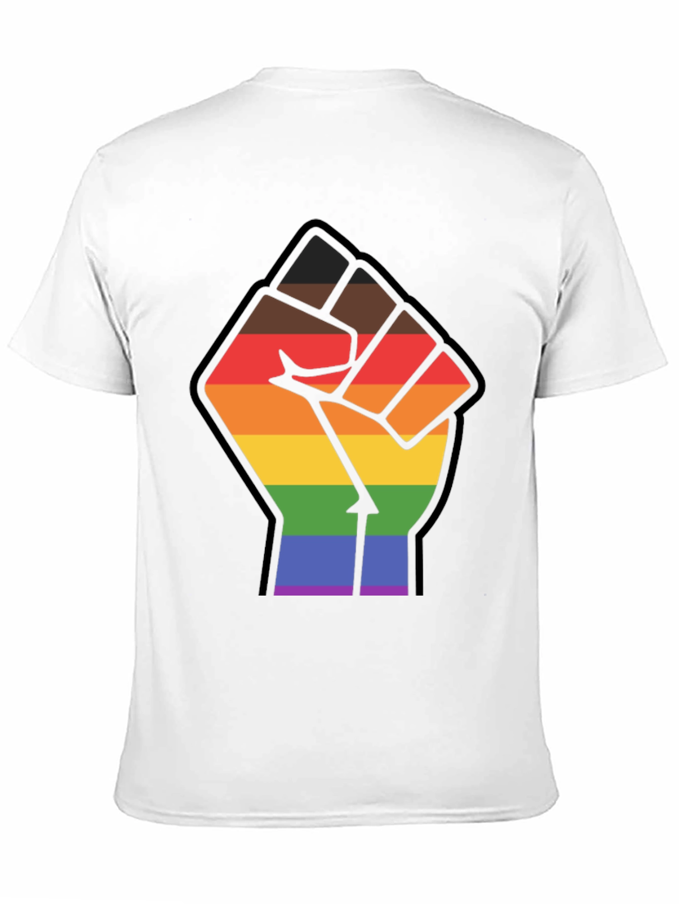Pride Fist Black T-Shirt