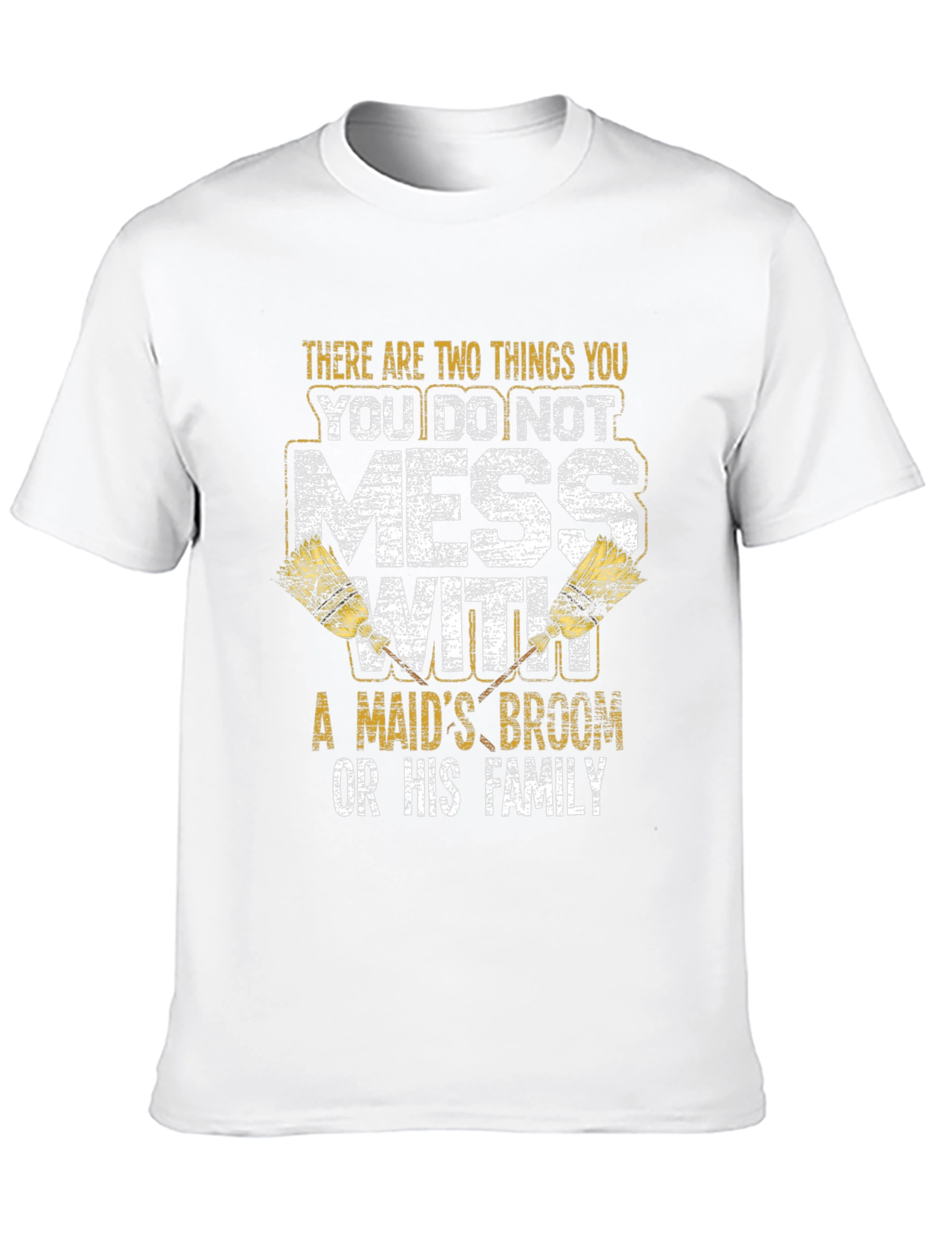 Maids Broom and Family T-Shirt