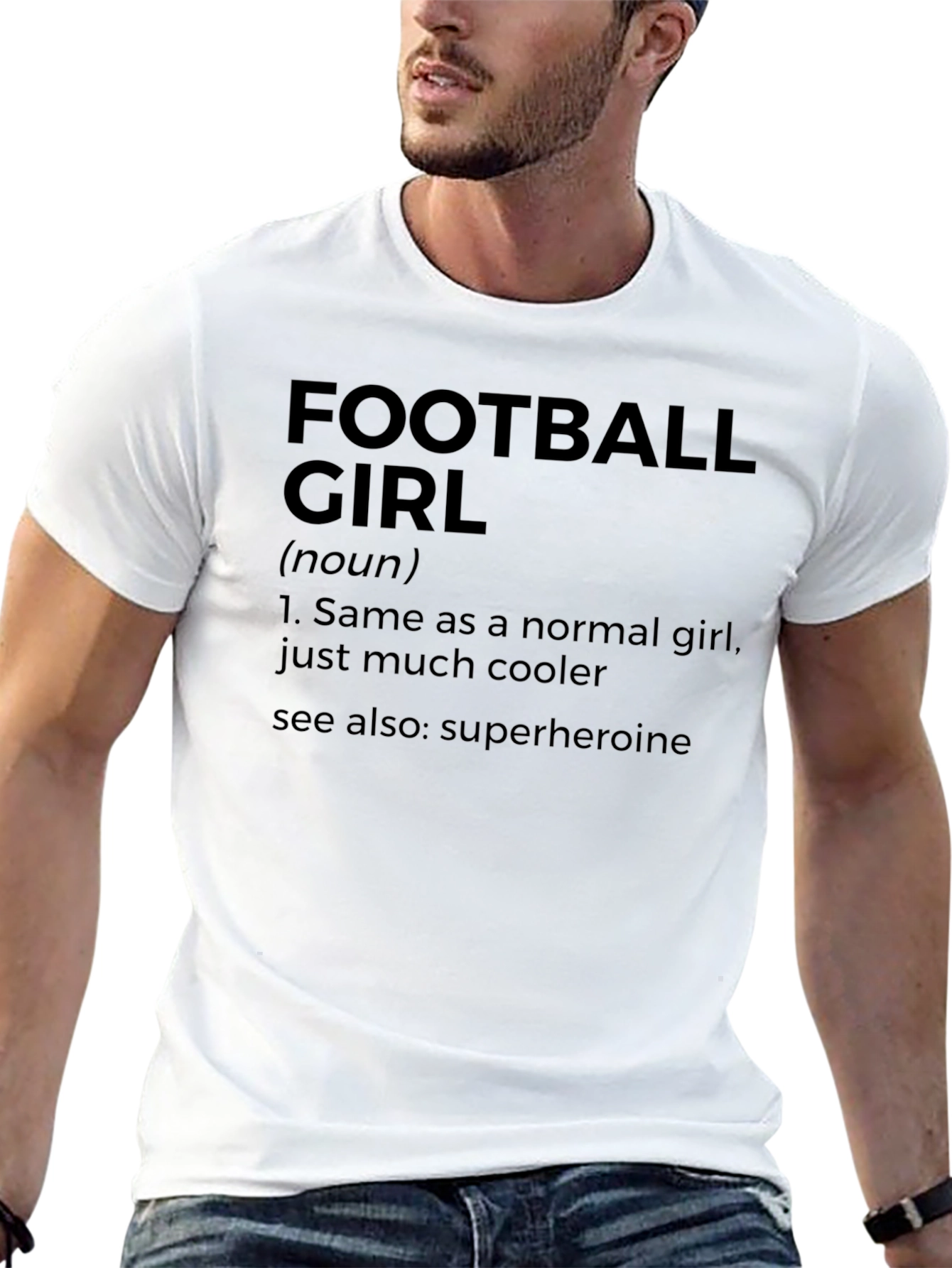 Football Girl Definition T-Shirt