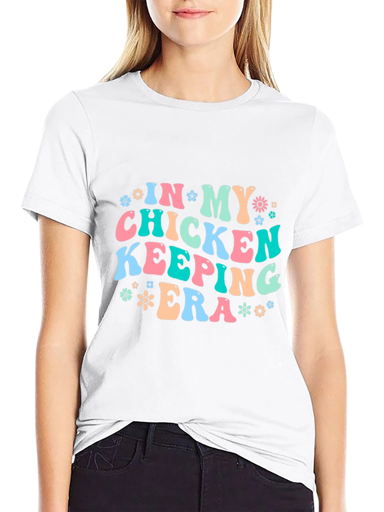 Chicken Keeping Era T-Shirt - Fun Farm Life Tee