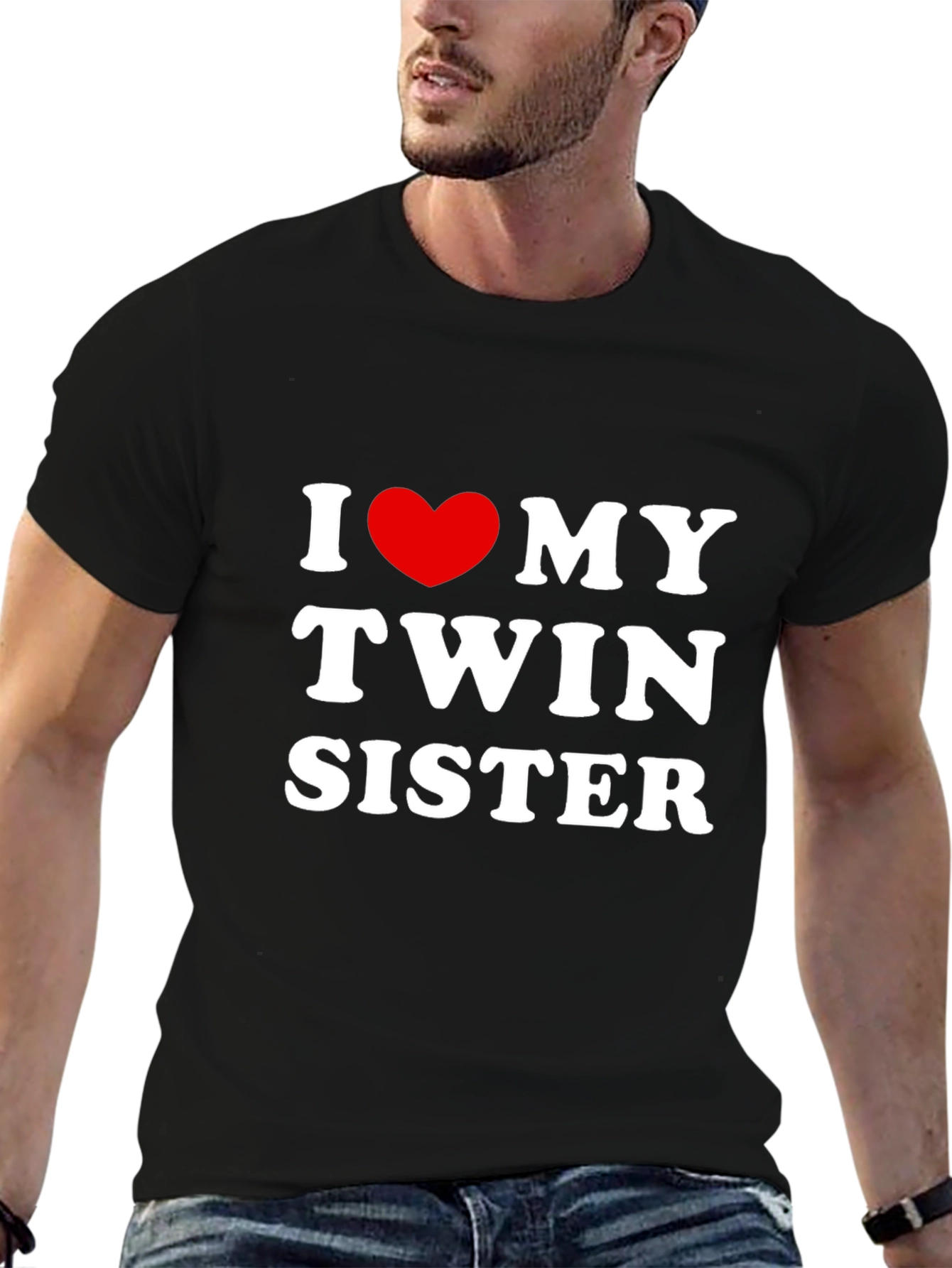 I Love My Twin Sister T-Shirt