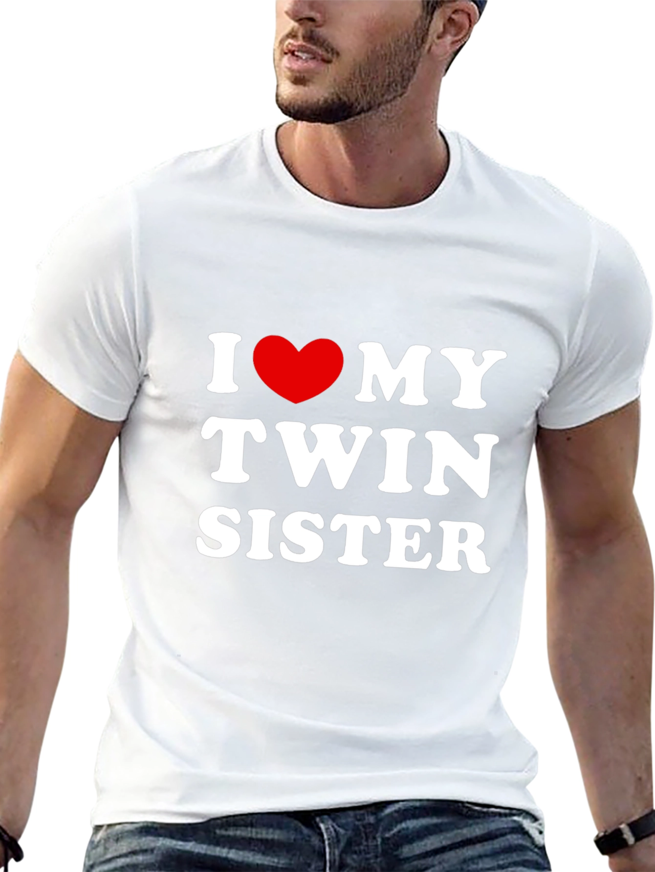I Love My Twin Sister T-Shirt