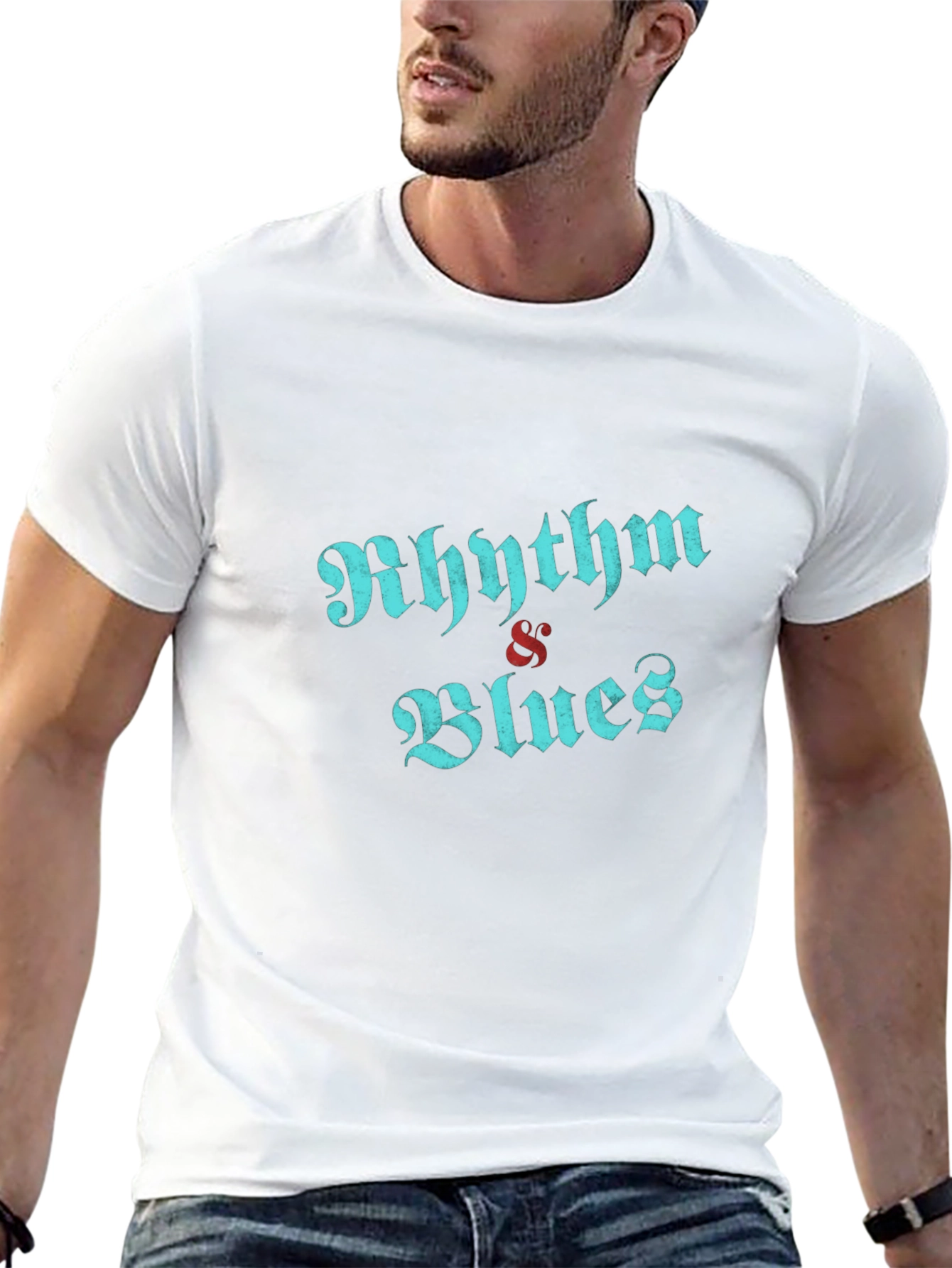 Rhythm & Blues Black Graphic Tee
