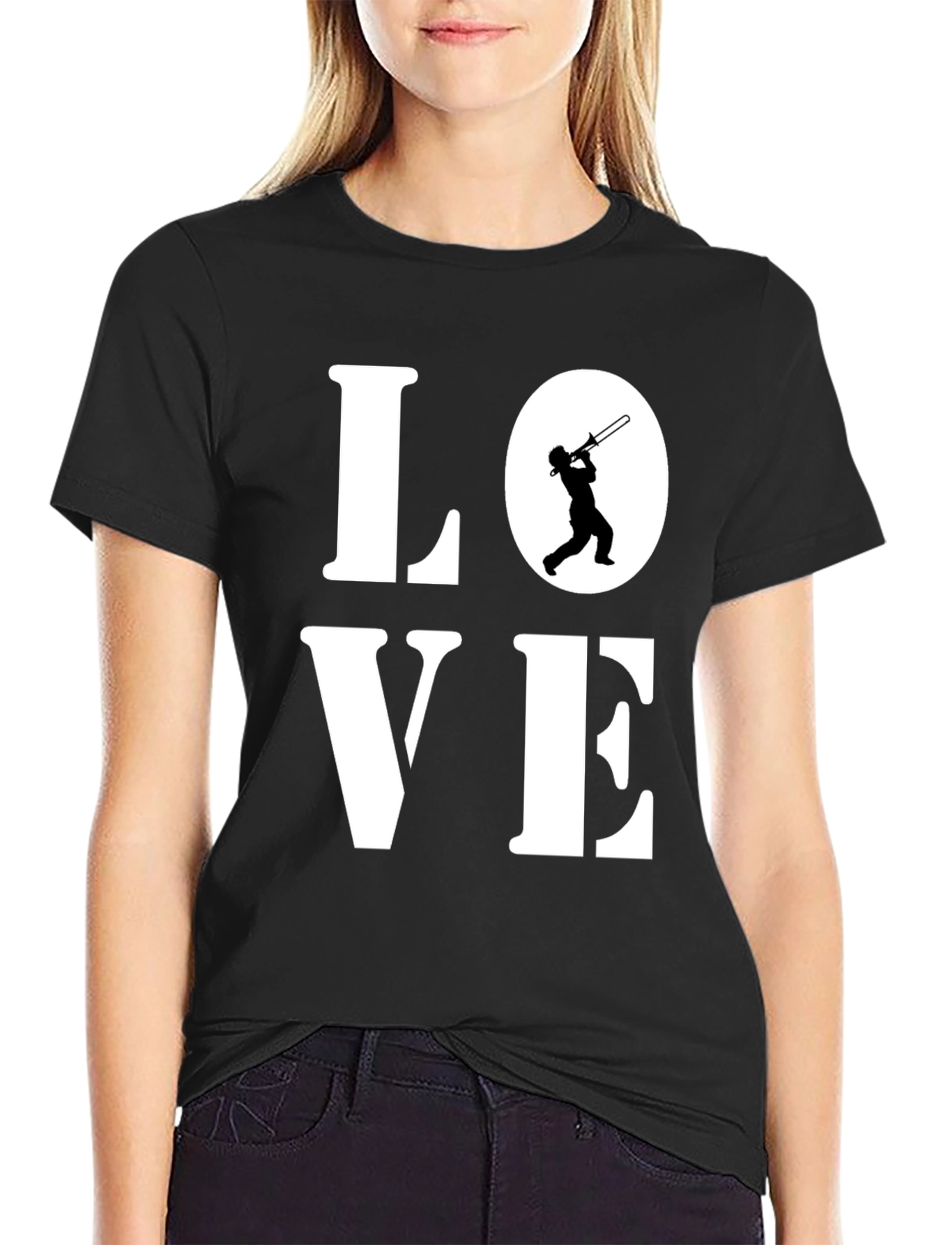 Love Trombone T-Shirt - Music Lover Tee
